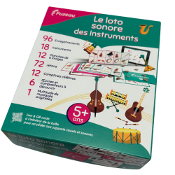 Loto Sonore des Instruments | Jeux Educatif | 5 ans | Fuzeau
