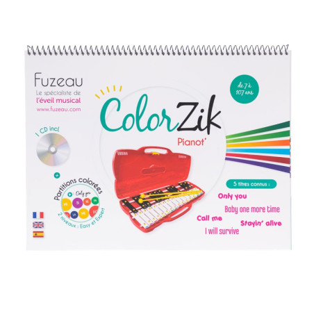 LIVRET-CD COLORZIK Pianot'